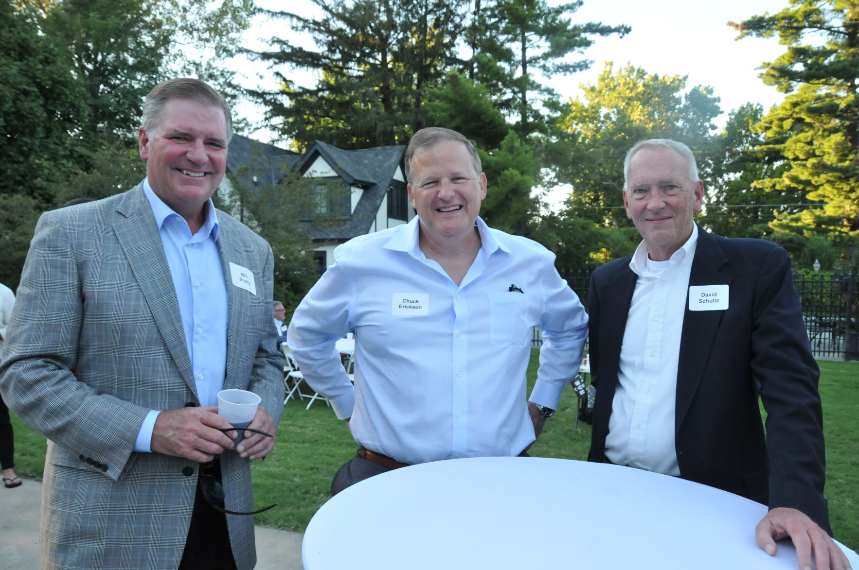 Former Sen. Bill Brady, Chuck Erickson, David Schultz
